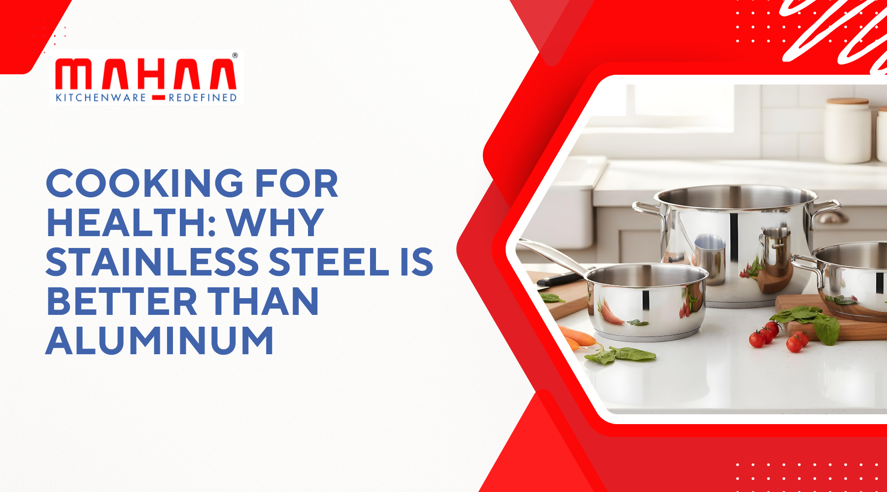 Cooking for Health: Why Stainless Steel is Better Than Aluminum